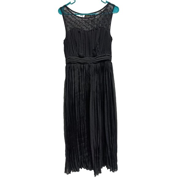 Blush By Young Threadd Maxi Dress Small Black Lace Formal Party Holiday Fairy - Picture 2 of 12